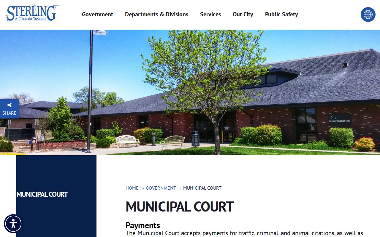 Logan County criminal court dockets at Sterling Municipal Court